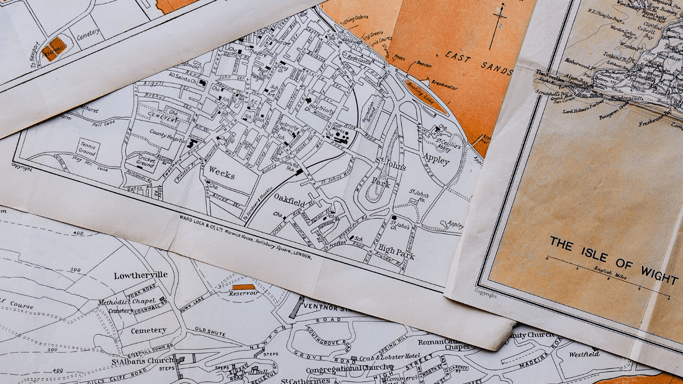 Mapa de comida local