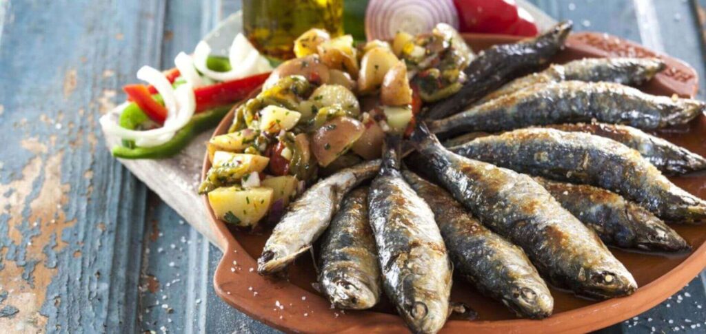 las sardinhas assadas