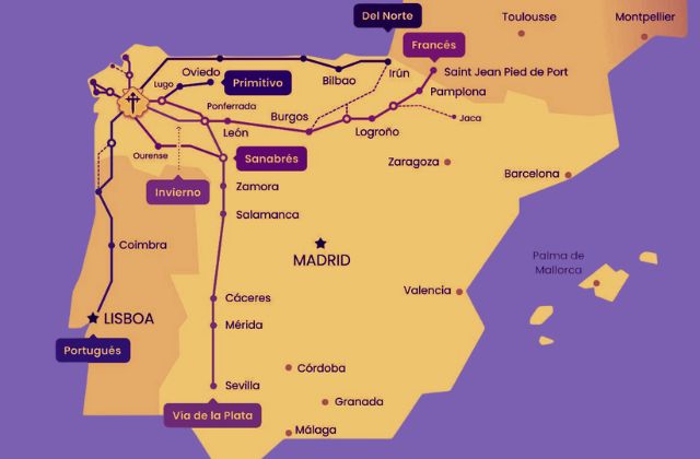 los caminos de santiago